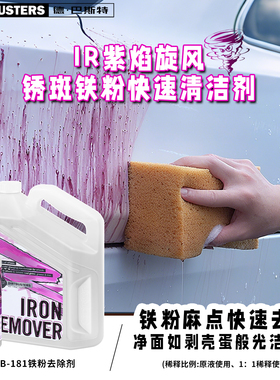 DIRTBUSTERS德巴斯特 IR紫焰旋风锈斑铁粉快速清洁剂 DB-181进口
