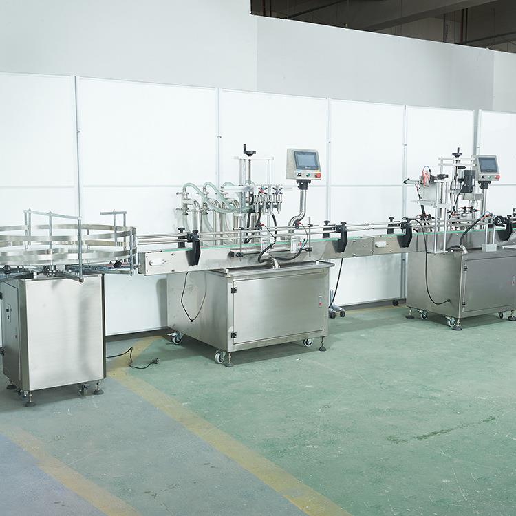 电动液体灌装机洗衣液颜料灌装机不锈钢多头分开灌装机YTT1000ML