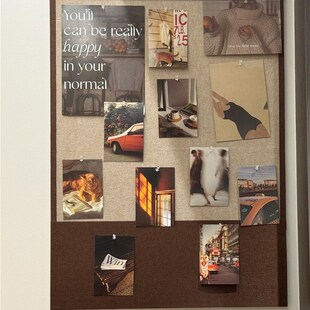 照片墙博客设计墙装饰毡板房间改造客厅入口装饰