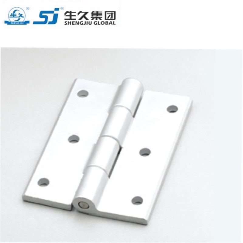 生久柜锁CL22-8纳米亚光铰链 锌合金 大合页 重载铰链 1*