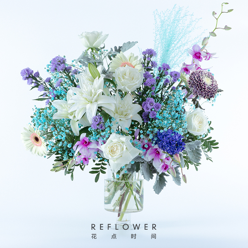 花点时间包月鲜花速递同城每月一花花卉植物室内花混搭花束鲜切花
