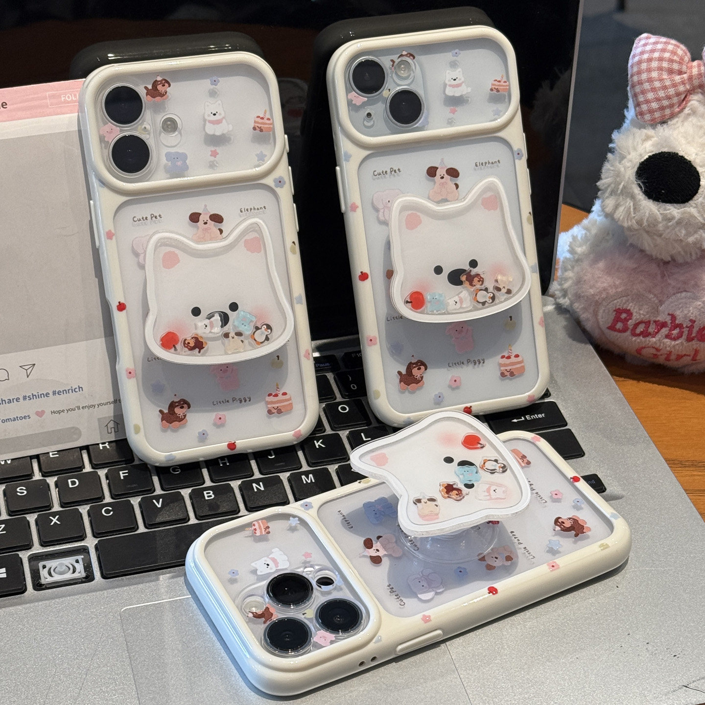 西高地摇摇乐支架新款适用苹果17promax手机壳iPhone18pro小米18华为mate70pura90K80nova15荣耀500x200y300