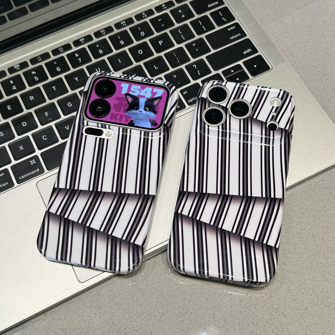不规则线条新款适用苹果17Promax手机壳iPhone16pro13小米15华为mate80pura70k90note14荣耀400x200magic8s50
