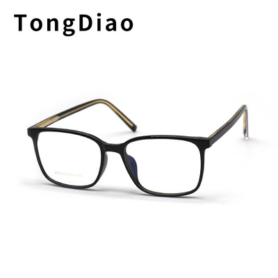 tongdiao商务复古大脸方框眼镜架