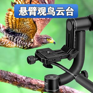 佳鑫悦悬臂云台观鸟长焦大炮摄影摄像单反相三脚架全景吊臂打鸟