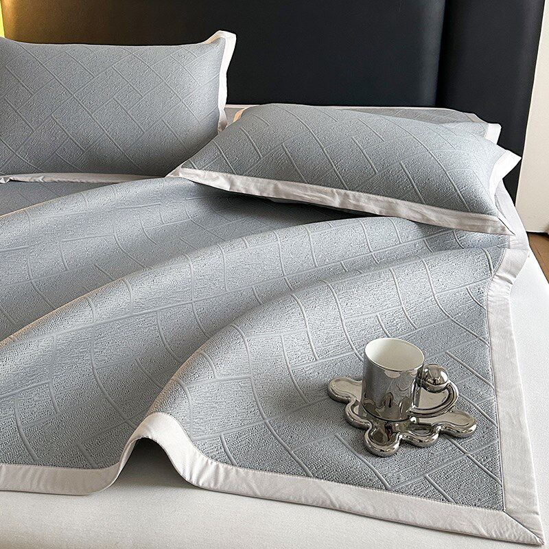 类母婴级高分子凉席冰丝软席子夏天2新款夏日床席床笠机洗