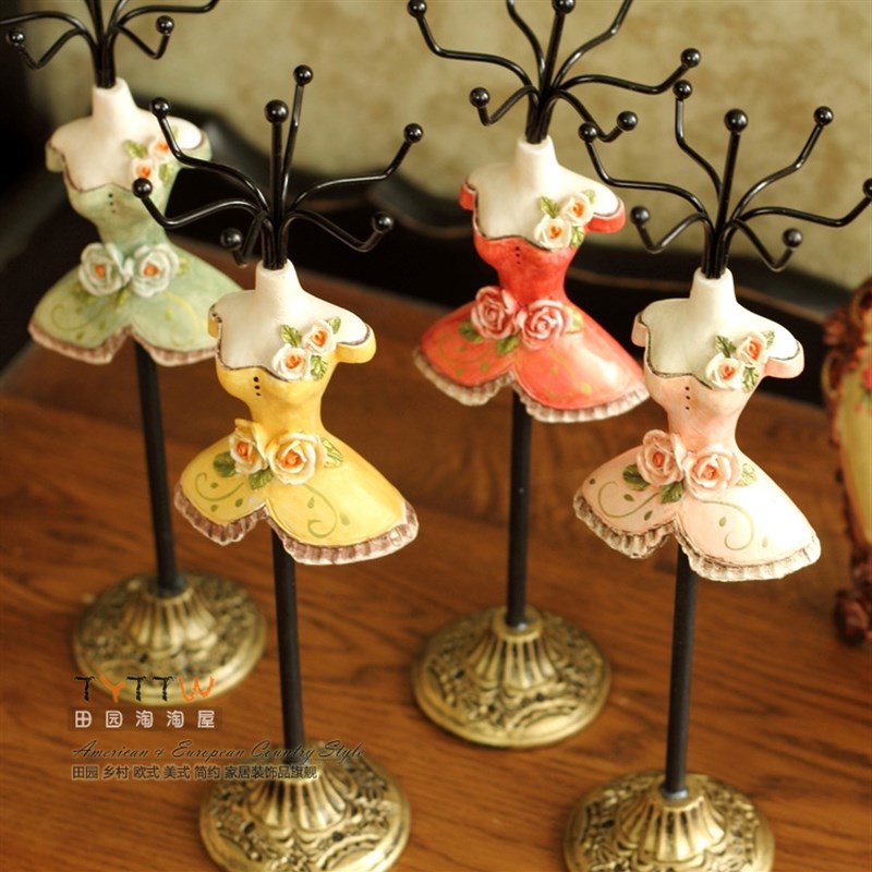 公主耳环架首饰架耳环架 梳妆台装饰摆件摆设 结婚送礼情人礼物