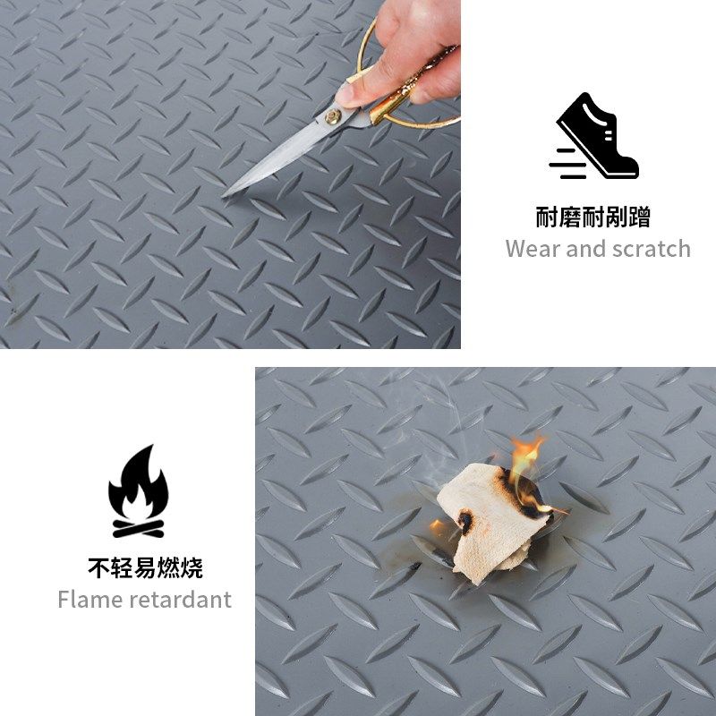 金宁加厚防滑垫子塑料进门防水橡胶门垫走廊楼梯仓库厨房地胶地垫,居家布艺,厨房地垫,淘宝优惠券,粉丝福利购,淘宝优惠卷