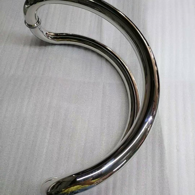 不锈钢大门拉手半圆拉手木门大C型玻璃门大拉手有框门圆形拉手