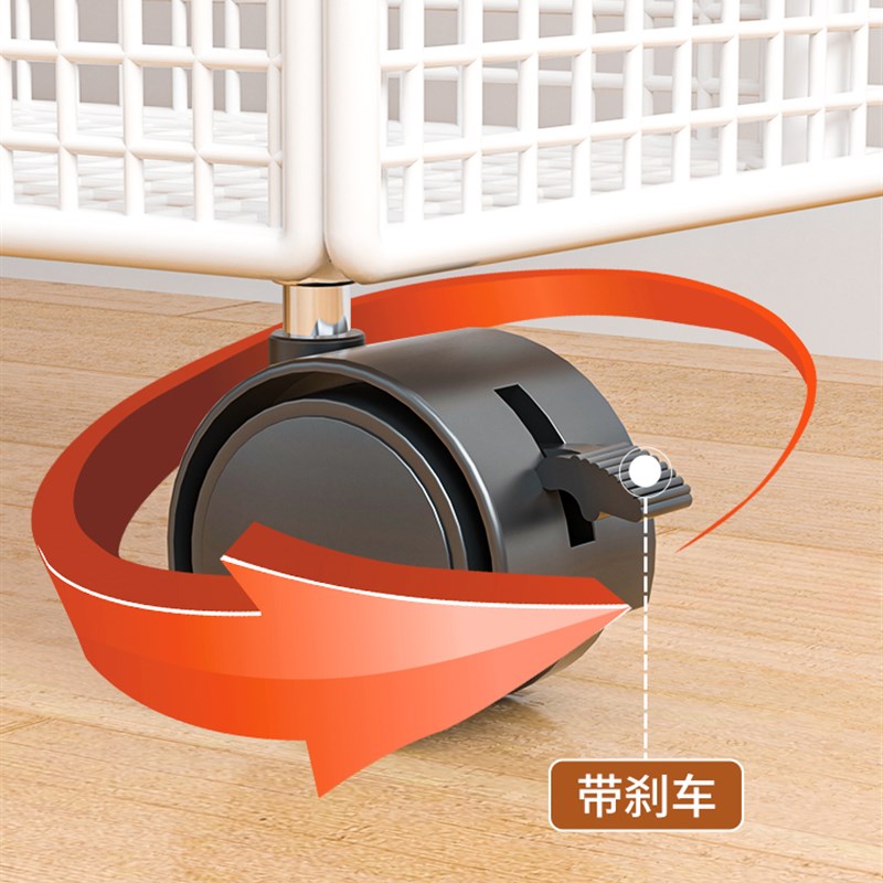 门后夹缝置物架超薄极窄收纳柜浴室缝隙窄柜卫生间落地带轮收纳架