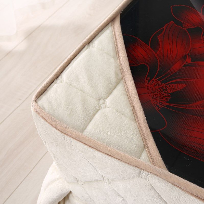 烤火桌子罩套长方形双面绒加厚取暖桌布罩电炉罩子烤火被2024新款,居家布艺,烤火罩,淘宝优惠券,粉丝福利购,淘宝优惠卷