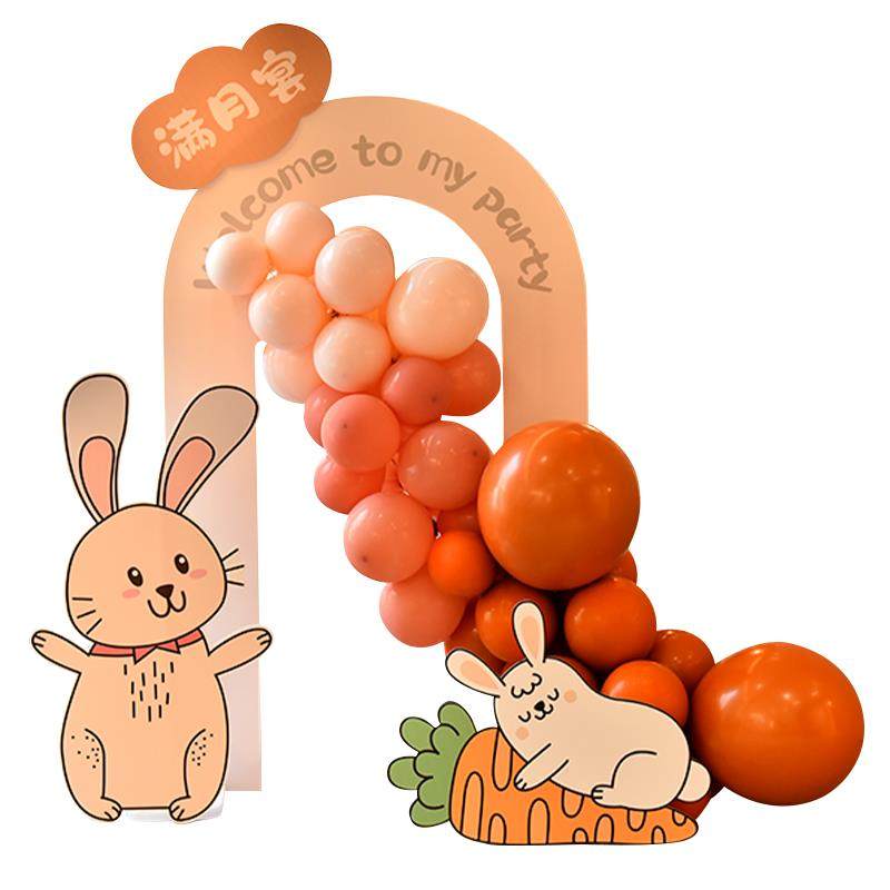 兔宝宝满月宴装饰儿童周岁生日百天kt板酒店客厅兔气球背景墙布置,节庆用品/礼品,装扮布置套餐,淘宝优惠券,粉丝福利购,淘宝优惠卷