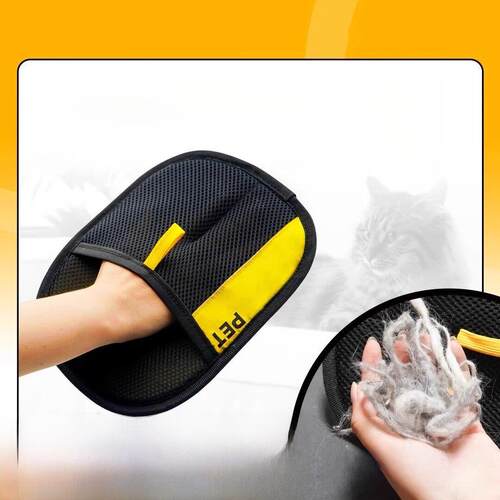 猫毛清洁剂去除猫毛吸附家用脱毛刷粘装置狗毛剃须器宠物手套