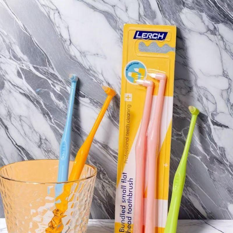 牙槽刷窝沟智齿清洁刷软毛尖头矫正牙套正畸专用牙缝小头刷SD