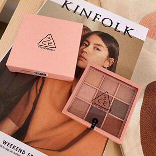 小红书同款大牌9色眼影盘珠光闪亮哑光大地色南瓜系列多色系日常