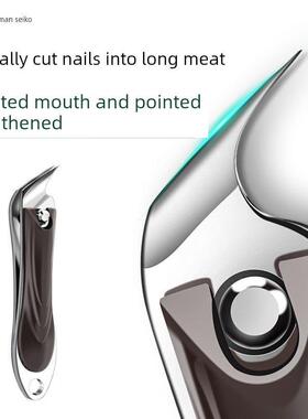 指甲槽专用指甲刀斜剪延长钳鹰嘴尖修脚工具德国镶灰色指甲和长肉