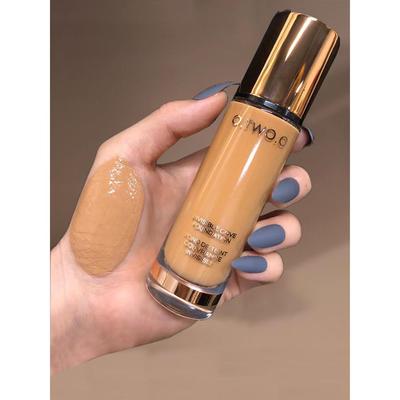 外贸出口防水粉底液不易脱妆干皮保湿持久BB控油欧美小麦色裸妆