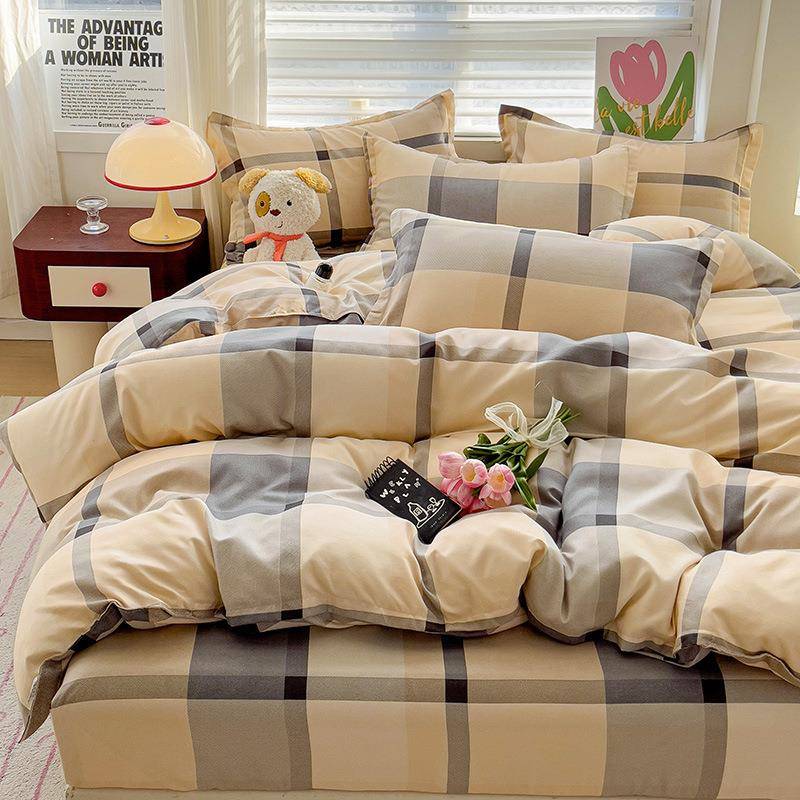 2025春季磨毛被套单件单买家用双人被罩南通床上用品宿舍单人被套