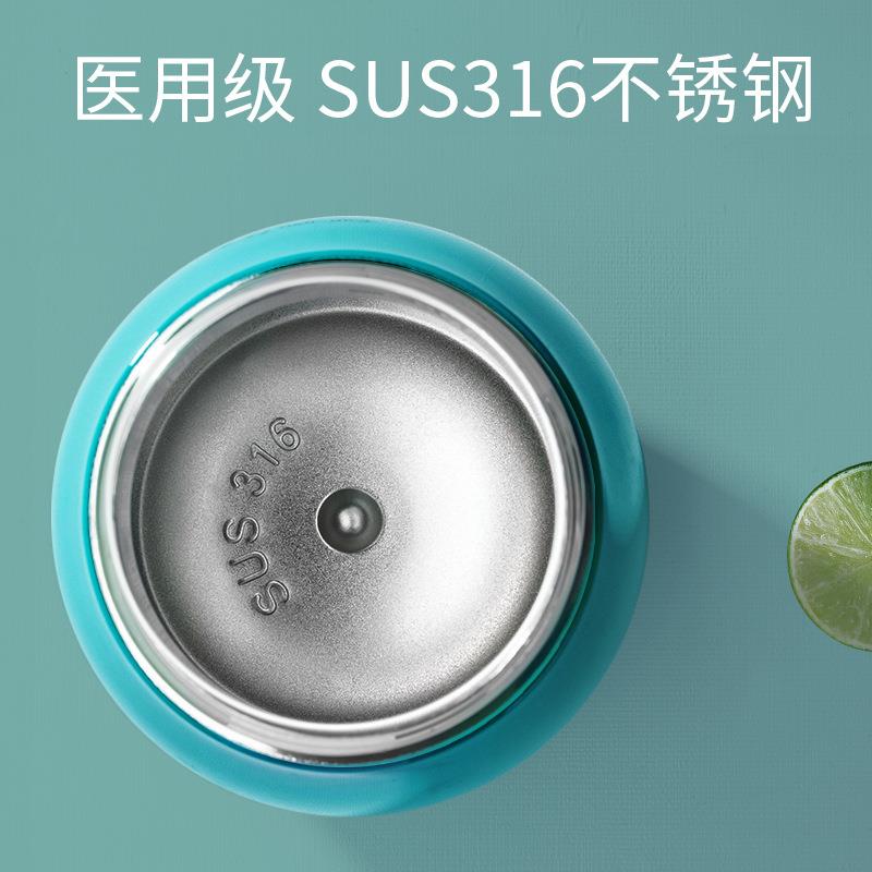 儿童保温杯带吸管婴儿喝水杯子宝宝吸管杯两用外出水壶便携