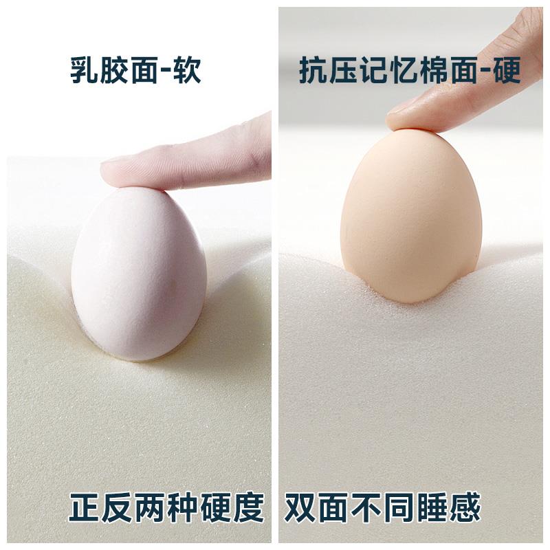 然乳胶舍床垫进口橡胶软垫天床记忆棉学生45665宿榻榻米褥海绵垫