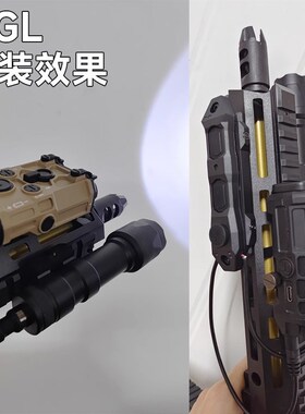 镭射指示器OGL全功能电筒盒电玩双控鼠尾战术绿激W光灯池具枪配件