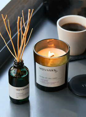澳洲Green Nation Life手工制作天然植物精油调香香氛蜡烛绿梦雅
