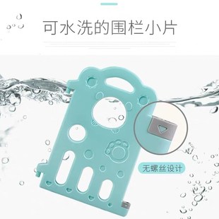 家用游戏爬行垫婴儿防护栏学步 泡泡虎儿童围栏单片通用室内小型