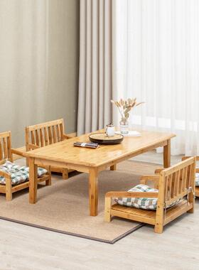 楠竹桌炕15078炕几榻榻米桌子小茶几式飘窗矮子桌坐地日小茶桌实