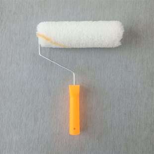 午马4506黄条长毛绒纯平滚筒刷家用内墙油漆乳胶漆涂刷工具