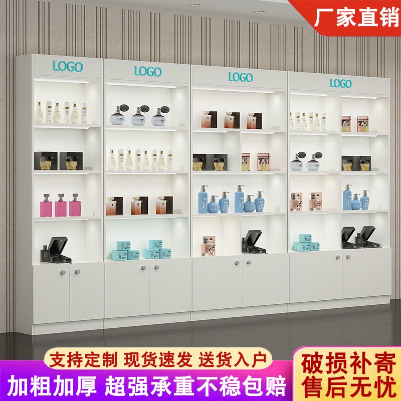 化妆品展示柜美容美发护肤品彩妆展柜美甲饰品货柜货X架产品展示