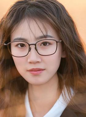 新款L9112Y时尚近视眼镜可配近视度数学生质感时尚眼镜架方框