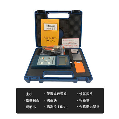 兰泰CM882g2涂层测厚仪/铁基/铝基两用型膜厚仪 漆膜/镀锌厚度测