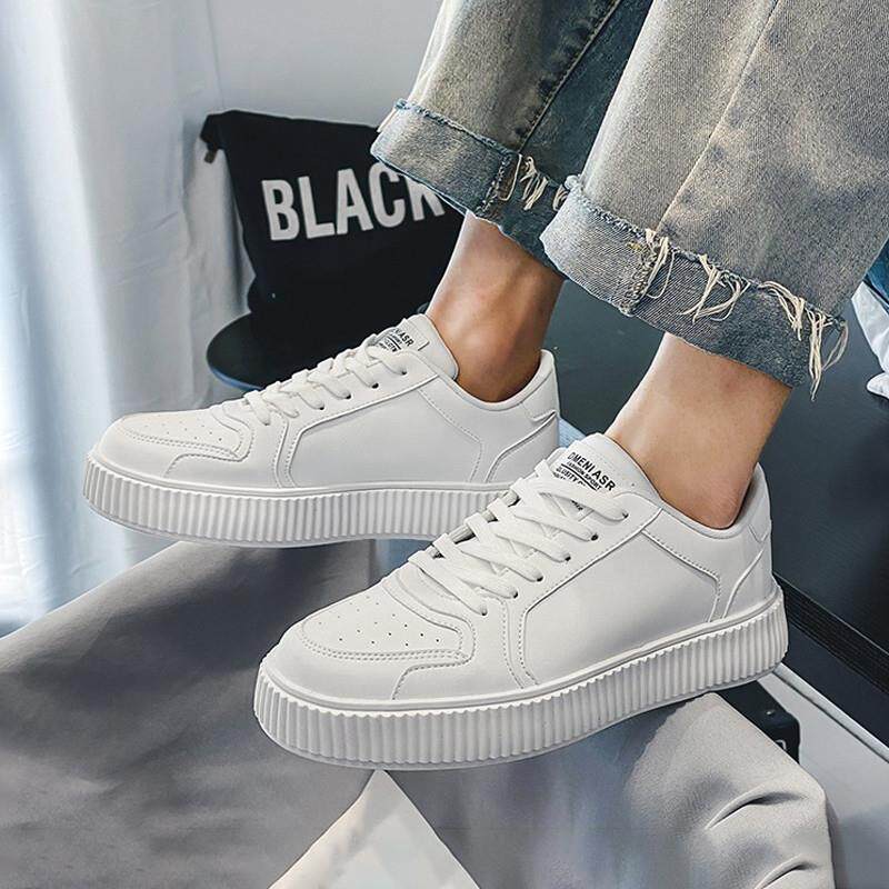 新品厚底增高小白鞋男生西装2026新款鞋子男百搭潮老爹板鞋男休闲