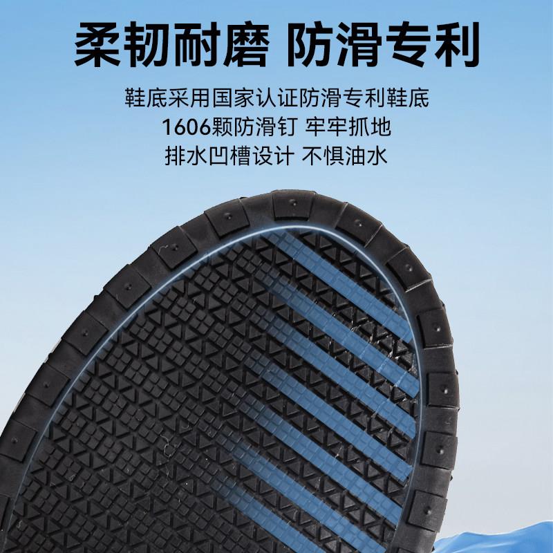 新品厨王皮凉鞋厨师防滑鞋透气休闲镂空软底舒适耐磨皮鞋男士爸爸