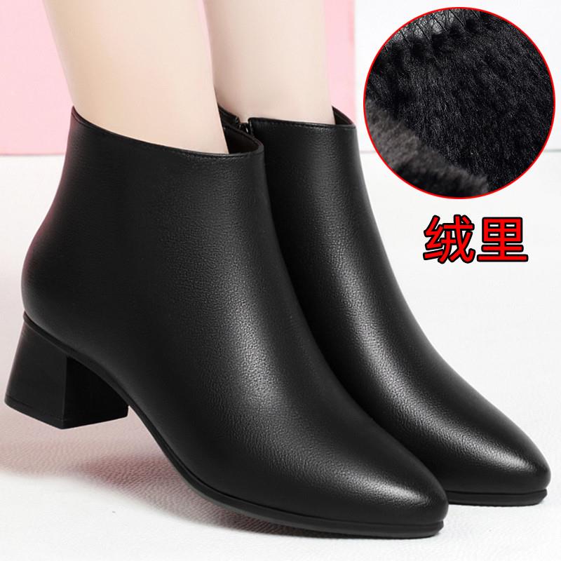 新品毛毛包头棉拖鞋女冬季