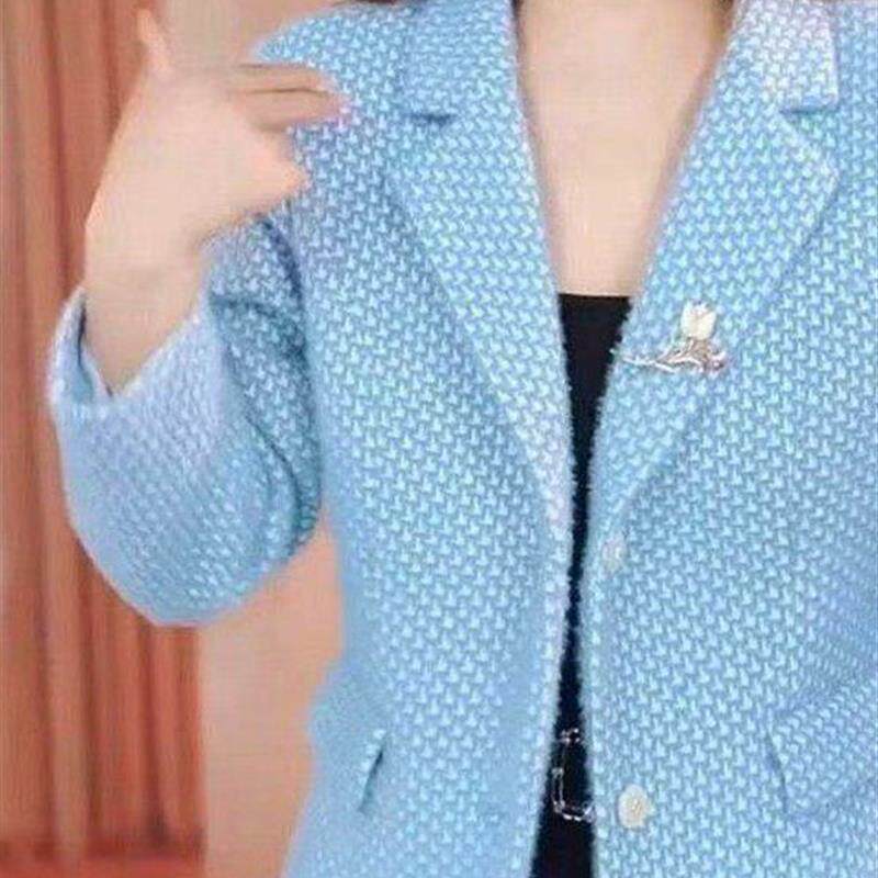 新品高档气质名媛小香风短