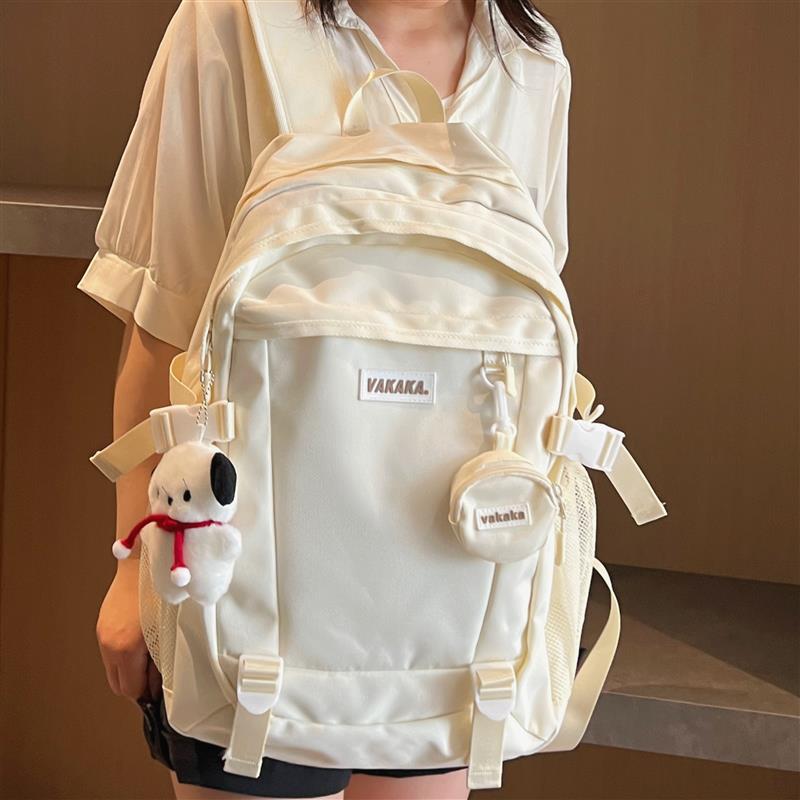 新品大容量防水韩国书包女