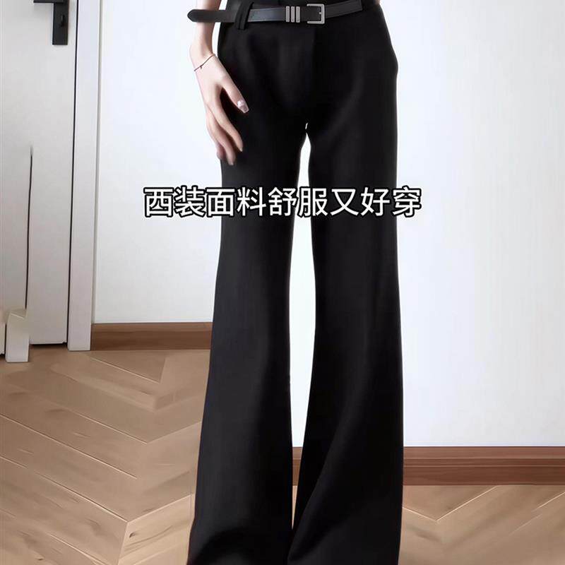 新品2025秋冬新款黑色高腰