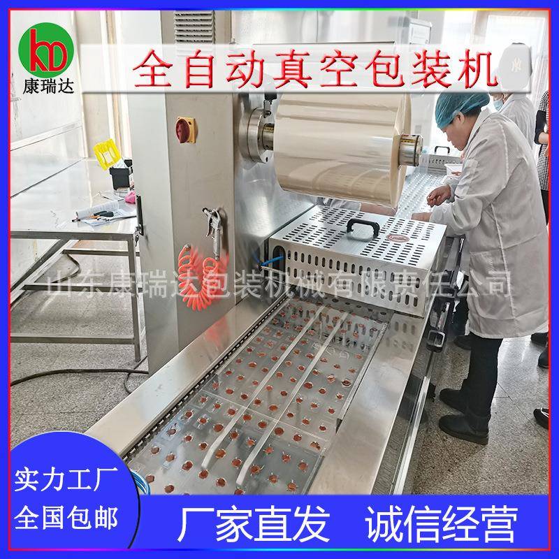 食品包装封口设备香肠抽空封口机山楂糕火锅底料全自动真空包装机