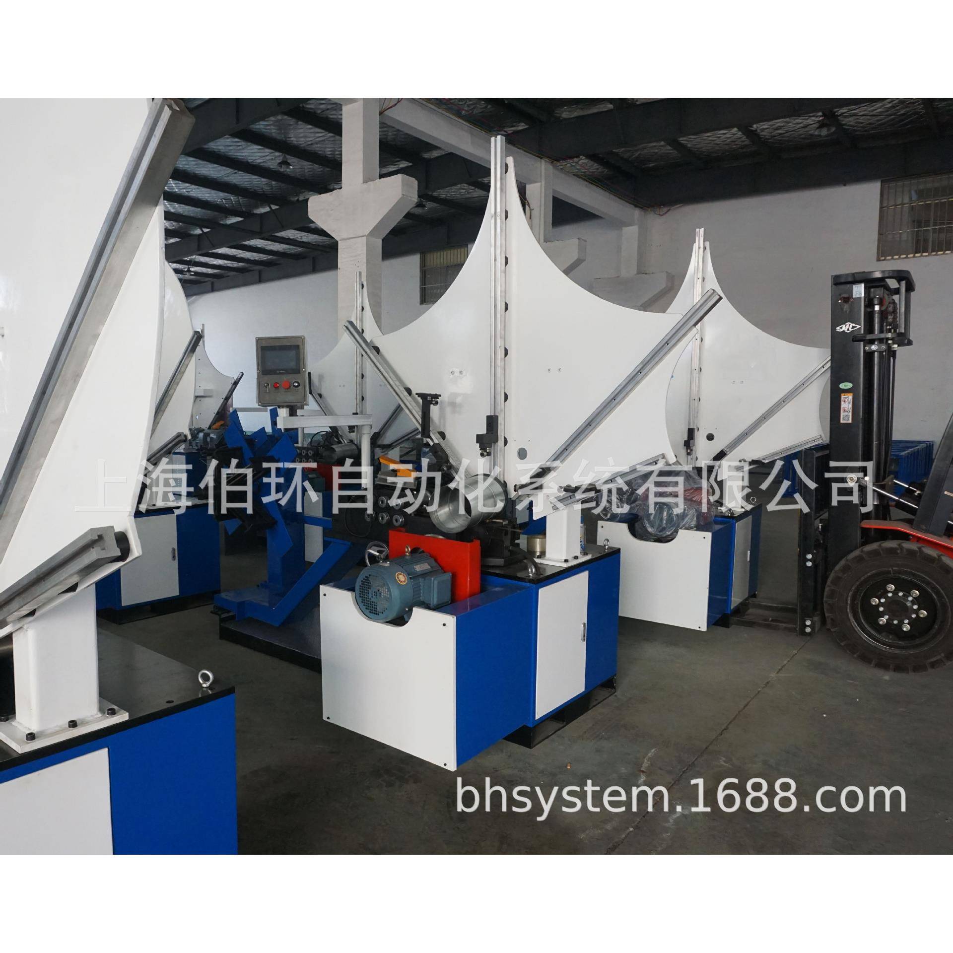 2024品质加厚型全自动螺旋风管机BHSP-1500C加工厚度1.5mm