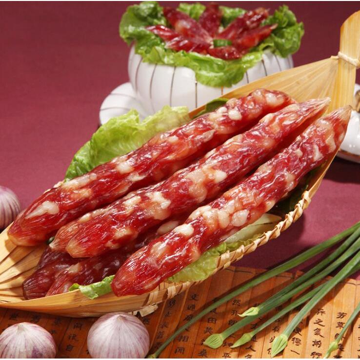 新品皇上皇腊肠 广东广式腊肠 合家欢6分瘦广味香肠 家用腊味腊肉