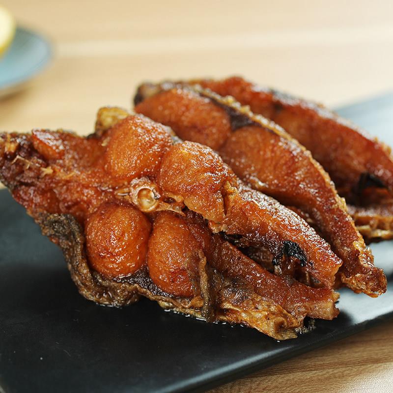 苏式爆鱼上海熏鱼卤味美食爆鱼鱼排鱼块凉热菜熟食下酒菜开袋即食