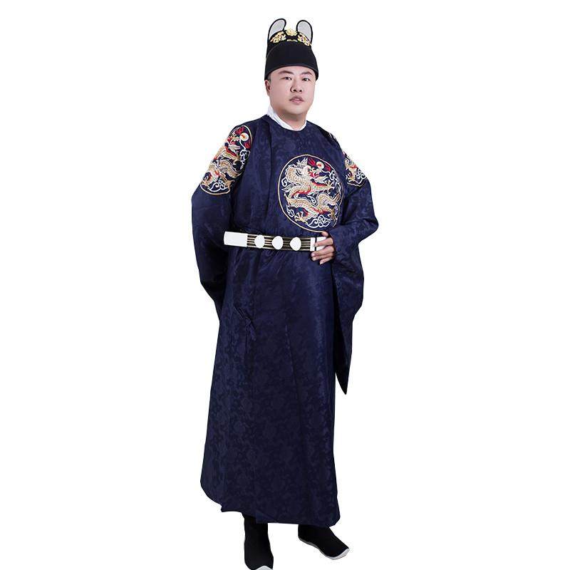 推荐君御明制圆领袍男士汉