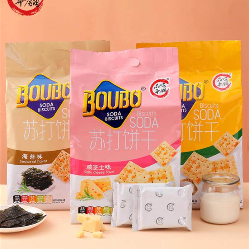 品味本铺苏打饼干海苔味奶