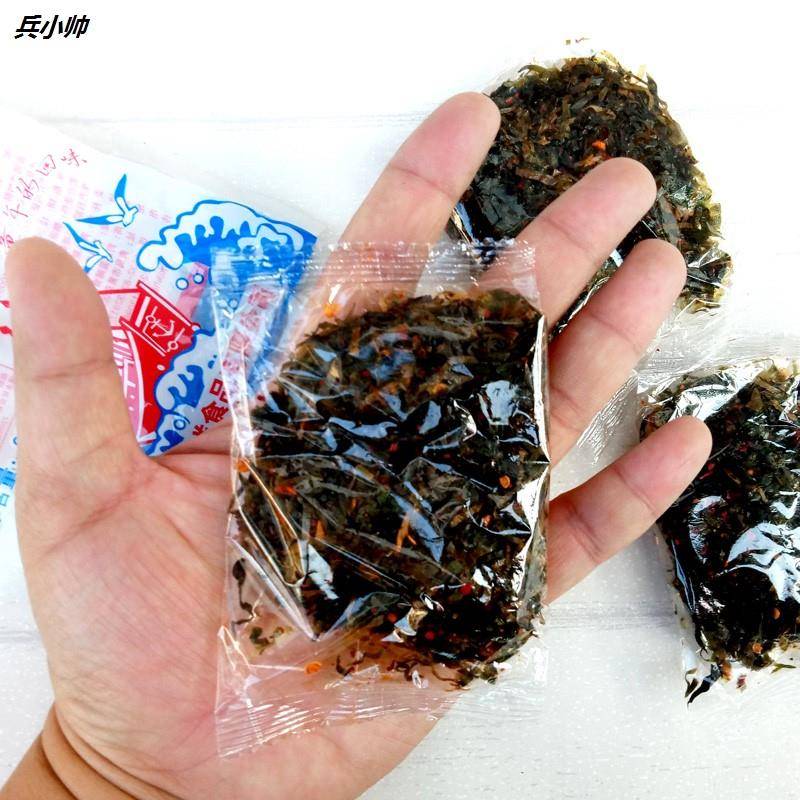 海带丝开袋即食咸菜青岛特产小包装小时候零食80 90后怀旧5袋