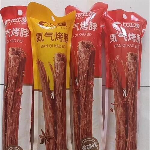 比比赞氮气手撕烤脖32g长