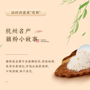 南宋胡记藕粉西湖特产藕粉羹原味代餐粉早餐即冲即食现货