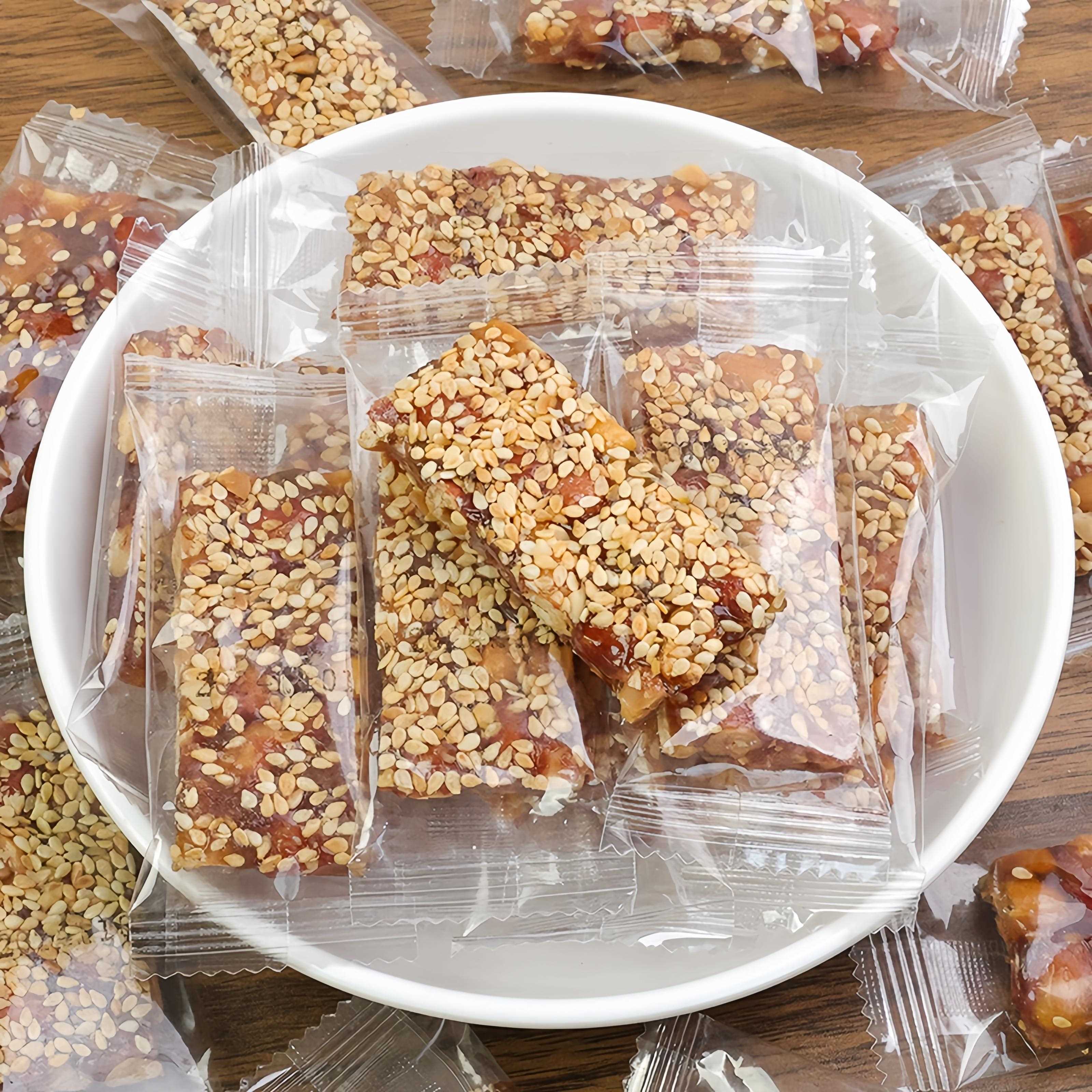 正宗芝麻花生牛皮糖官方旗舰店传统纯手工老式糖果怀旧零食小吃