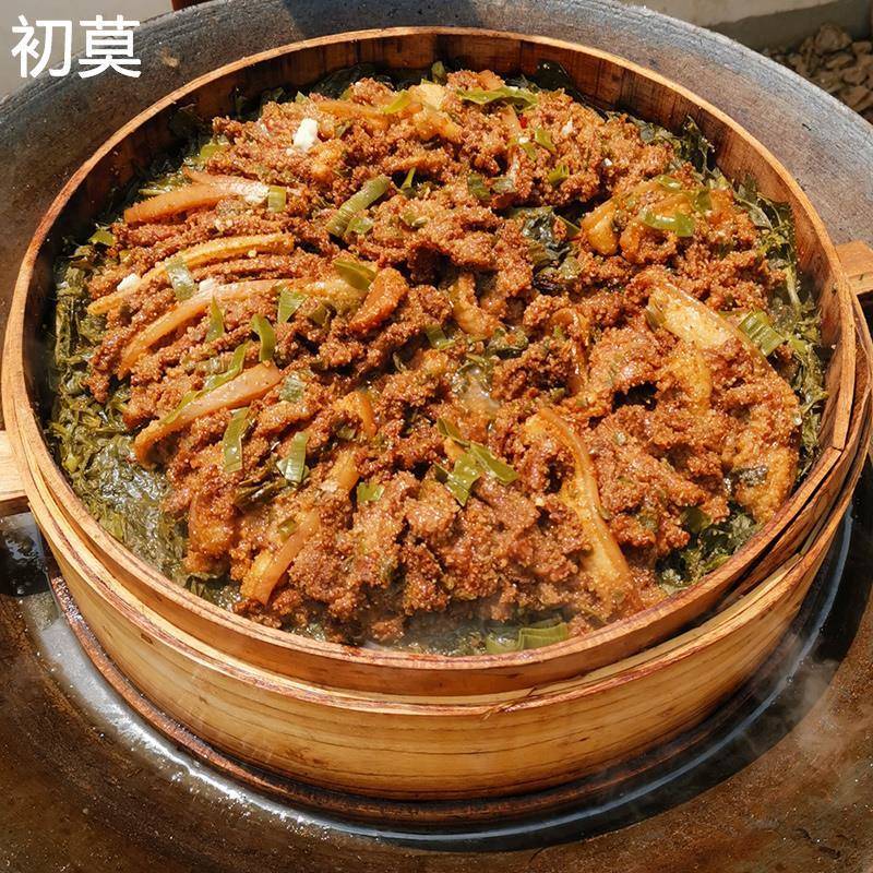 原味自制蒸肉粉蒸排骨调料蒸肉面500g蒸菜湖北特产农家粉蒸肉米粉