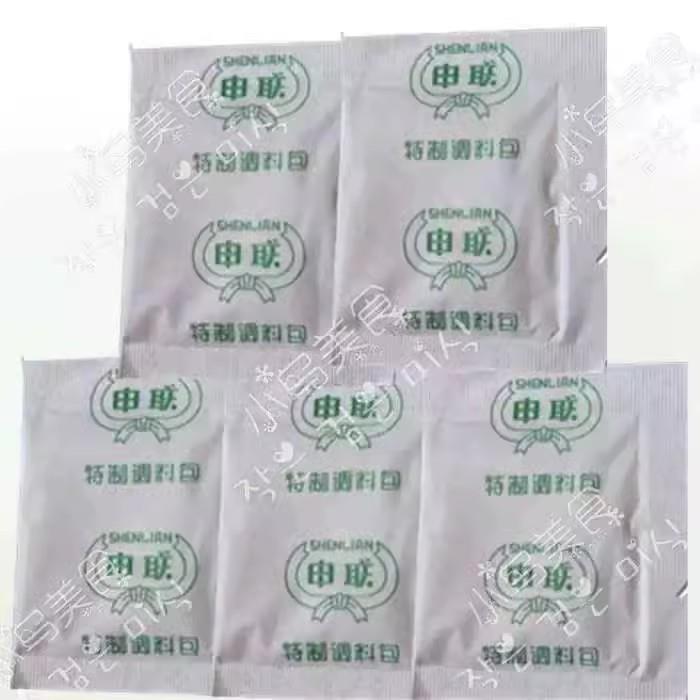 延边汪清方便面料包/干明太鱼 棒鱼 鱿鱼板调味料小袋100包